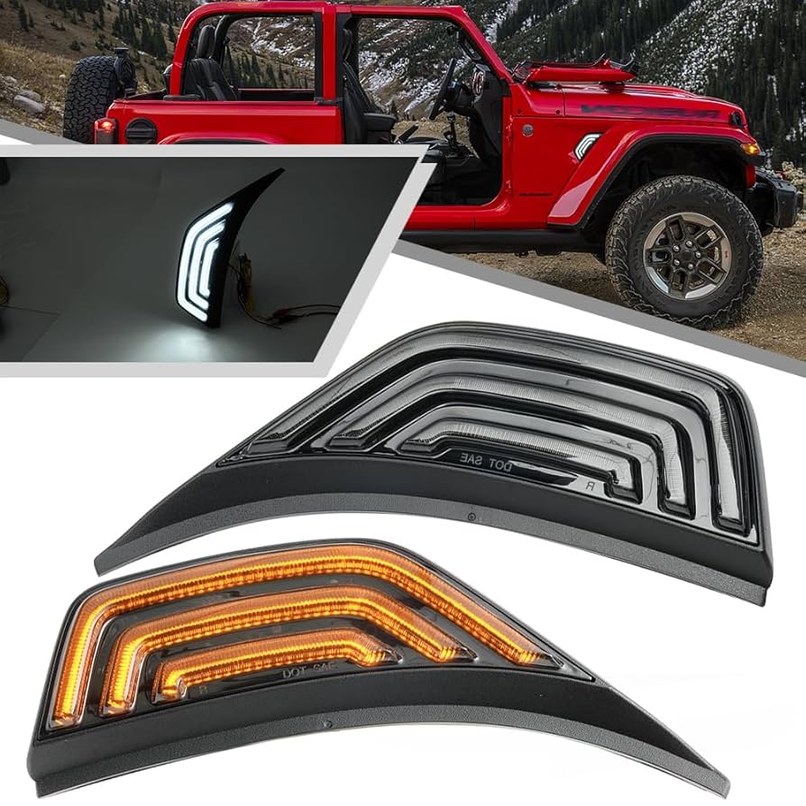 jeep ラングラー　ウィンカー　アンバー Amazon | POPMOTORZ ジープ ラングラー（Jeep Wrangler）サイド